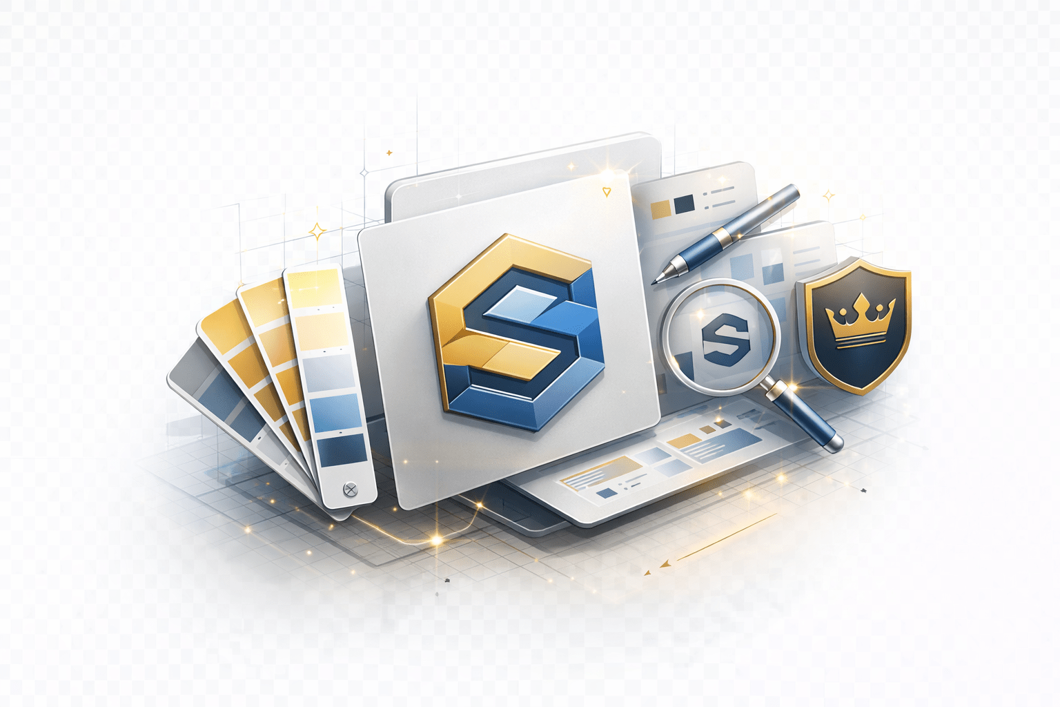 Branding and logo design icon